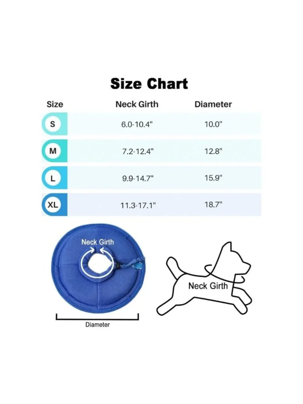 Small Dog or Cat Soft Cone Collar